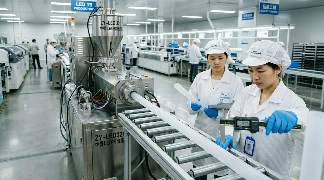 Prémium LED-csöves házgyár Kínában: Innováció a 2026-os globális szabványokhoz és 3D testreszabáshoz
