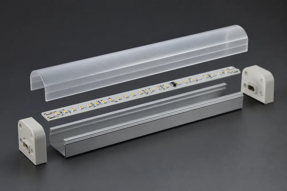 LED T10 csőház PC borítással és 6063 alumínium alappal az OEM világítási összeszereléshez 2026-ban